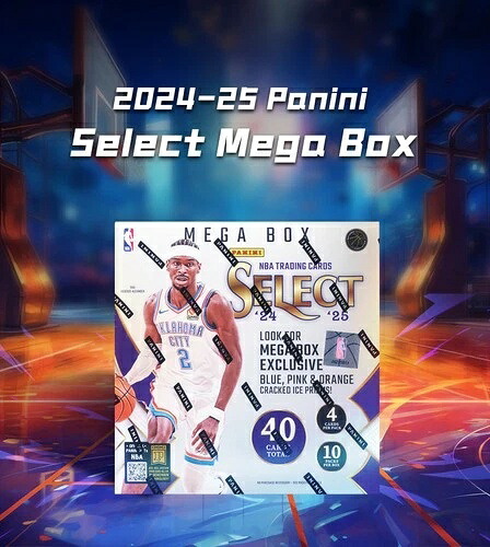 2024-25 パニーニセレクトバスケットボールメガボックスNBAスターカード工場未開封|トレーディングカード ラフテル