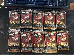 10個セット - 2021 Panini Select フットボールハンガーパック(未開封) - レッドイエローダイカット|トレーディングカード ラフテル