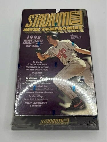 トップス スタジアムクラブ 1998 オッズ MLB ベースボール ファクトリーシール ホビーボックス|トレーディングカード ラフテル