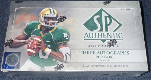 2012年 Upper Deck SP 正規大学仕様 密封ホビーボックス｜トレーディングカード　ラフテル
