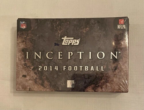 2014 Topps インセプション NFL フットボール ホビーボックス 工場未開封 オート＆レリックカード画像