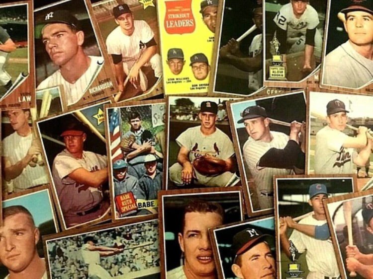 1962 Topps (STARS/COMMONS, GOOD/EX+, #1 - #596) 新規出品 422｜トレーディングカード　ラフテル