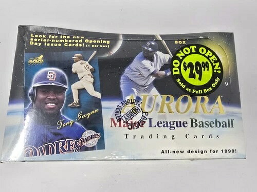 パシフィックオーロラ 1999 MLB ベースボール ファクトリーシール ホビーボックス｜トレーディングカード　ラフテル