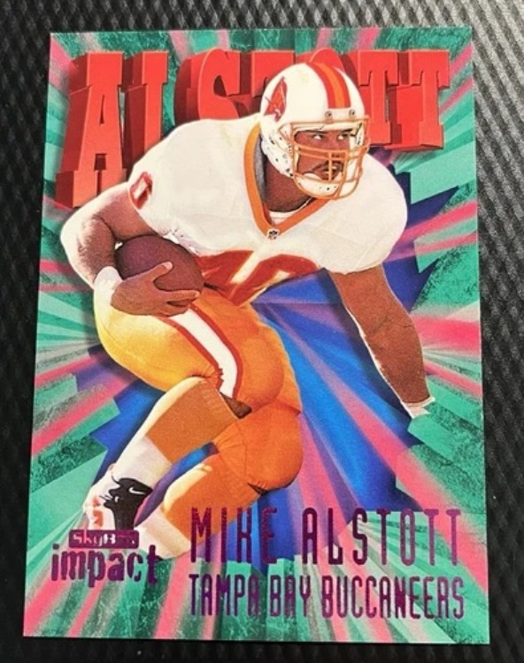 1997年 マイク・アルストット バッカニアーズ 91/150 スカイボックス インパクト レイブ パラレル #53｜トレーディングカード　ラフテル