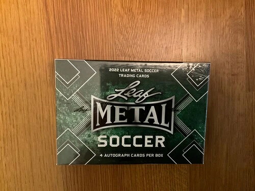 2022 リーフ メタル サッカー ホビー **工場未開封 ホビーボックス*｜トレーディングカード　ラフテル 66,550円