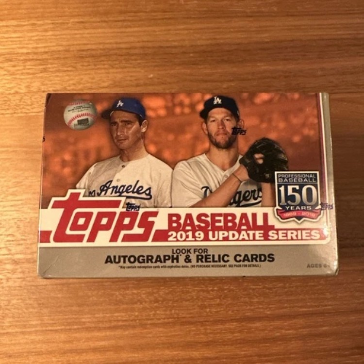 2019 Topps ベースボールアップデートシリーズ シールドホビーボックス｜トレーディングカード　ラフテル