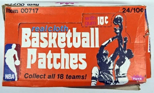 1974年 Fleer NBA リアルクロスパッチ フルボックス 24パック入り 701856|トレーディングカード ラフテル