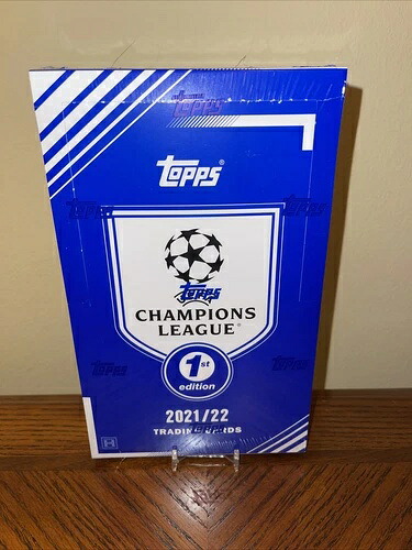 2021-22 Topps UEFAチャンピオンズリーグサッカー 1stエディション ホビーボックス 未開封｜トレーディングカード　ラフテル