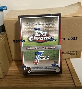 2022 Topps CHROME NPB 日本野球リーグ 24パック 工場未開封 ホビーボックス｜トレーディングカード　ラフテル 67,155円