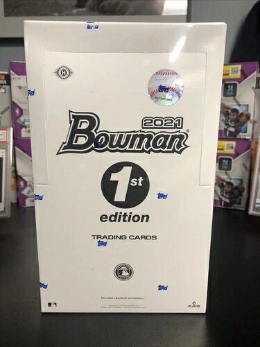 2021 ボウマン ベースボール 1st Edition シール付きホビーボックス Topps｜トレーディングカード　ラフテル
