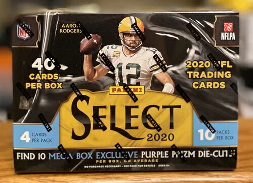 Panini Select 2020 NFL メガボックス パープル プリズム ダイカット 送料無料 - 信頼できる販売者!｜トレーディングカード　ラフテル