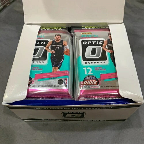 2020-2021 NBA パニーニ ドンラス OPTIC バスケットボール マルチパック チェロボックス 12パック シール|トレーディングカード ラフテル