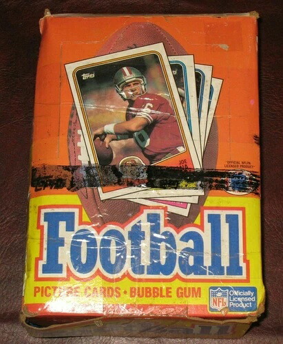 1988 Topps Football Wax Box 36パック 未開封 Bo Jackson ルーキーカード あり｜トレーディングカード　ラフテル