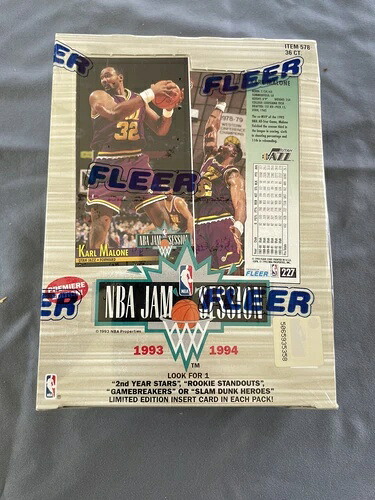 1993-94 NBA フリーア ジャム セッション バスケットボール ファクトリーシール プレミアエディションボックス｜トレーディングカード　ラフテル