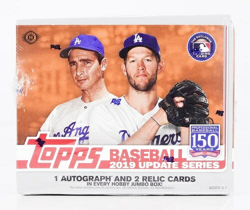 2019 Topps アップデートシリーズ 野球ジャンボボックス 英語 工場未開封｜トレーディングカード　ラフテル 80,465円