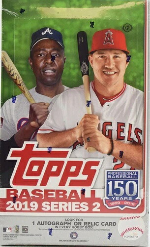 2019 Topps シリーズ2 ベースボール ホビーボックス 英語 工場未開封｜トレーディングカード　ラフテル