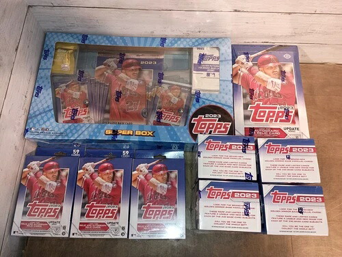 2023年 Topps アップデート ロット ホビー ブラスター ハンガー スーパーボックス 新品未開封｜トレーディングカード　ラフテル