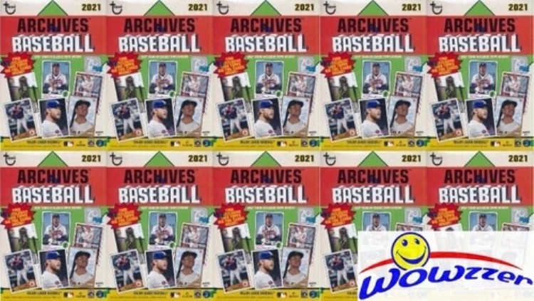 (10) 2021 Topps アーカイブス ベースボール 限定 シールド ブラスター ボックス - 1989 Topps フォイル｜トレーディングカード　ラフテル