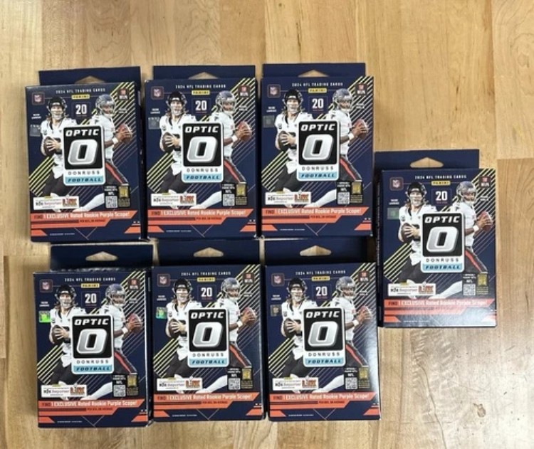 2024年 パニーニ ドンラス オプティック フットボール NFL ハンガーボックス ウォルマート 7個入り 未開封｜トレーディングカード　ラフテル