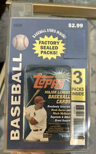 2000 TOPPS メジャーリーグ ベースボール カード 工場未開封パック!!｜トレーディングカード　ラフテル
