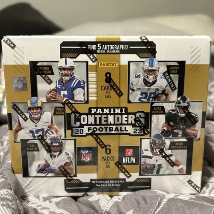 2023 NFL パニーニ コンテンダーズ 5 サイン入り 工場未開封 ホビーボックス ストラウド ヤング RC｜トレーディングカード　ラフテル