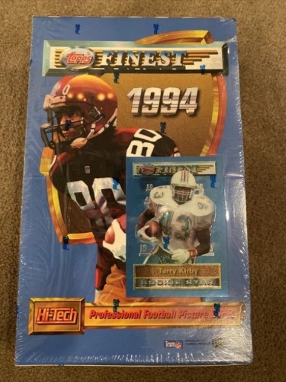 1994 TOPPS FINEST フットボール シリーズ1 NFL ホビーボックス トレーディングカード 未開封｜トレーディングカード　ラフテル