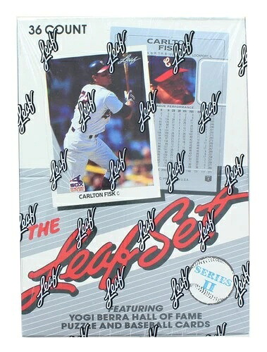 MLB 1990 ザ・リーフセット シリーズ2 未開封 野球用ボックス | 36パック｜トレーディングカード　ラフテル