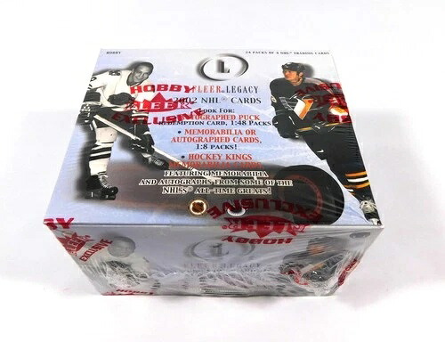 2002 Fleer Legacy ホッケー ホビーボックス 未開封 (24 パック)｜トレーディングカード　ラフテル