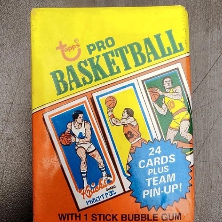 1980 Topps バスケットボール シールワックスパック バード・ジョンソン ルーキー RC Dr J・アービング HOF｜トレーディングカード　ラフテル
