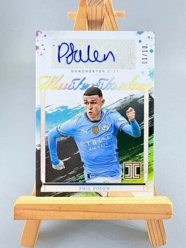 2024-25 インペッカブル マンチェスター・シティ フィル・フォーデン マスターストロークス オート 1/10｜トレーディングカード　ラフテル 64,735円