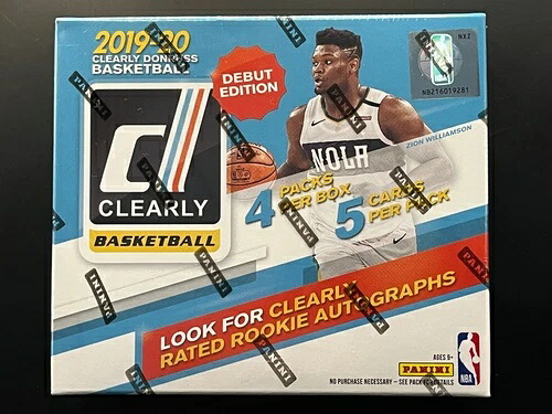 2019-20 パニーニ ドンラス クリアリー デビューエディション NBA シールドボックス 可能 モラント RC｜トレーディングカード　ラフテル