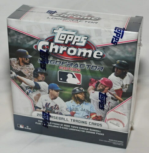 新登場！2022 Topps Chrome Logofractor ベースボールボックス - 工場未開封（迅速発送！）｜トレーディングカード　ラフテル