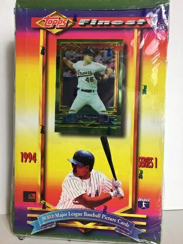 1994 Topps Finest シリーズ1 ベースボールカード ホビーボックス 工場未開封｜トレーディングカード　ラフテル