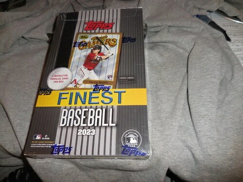 2023 Topps Finest 20パック入りボックス（未開封）5枚｜トレーディングカード　ラフテル
