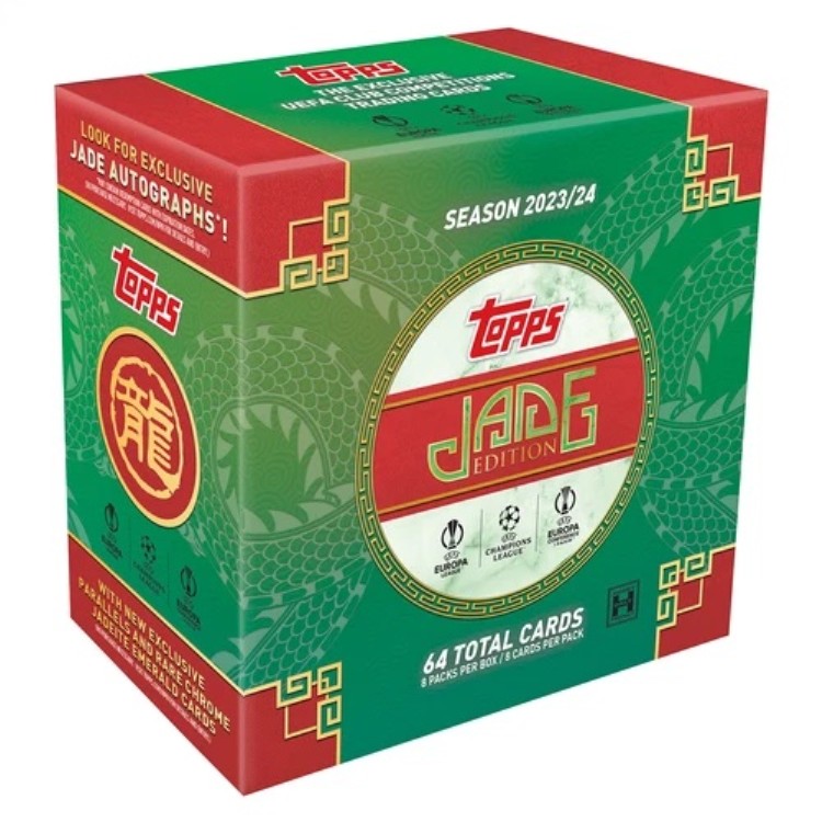 2023-24 TOPPS UCC JADE EDTION チームボックス サッカー スターカード 工場未開封！｜トレーディングカード　ラフテル