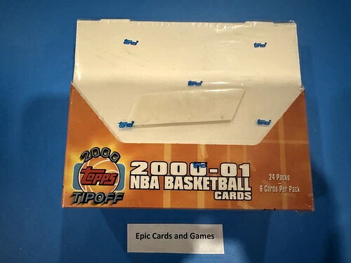 ( 2000-01 TOPPS TIPOFF ) TIP/OFF バスケットボール (NBA) 工場未開封ボックス - 24パック｜トレーディングカード　ラフテル