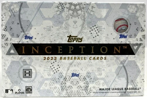 2022 Topps インセプション ベースボール ホビーボックス 英語 工場未開封｜トレーディングカード　ラフテル