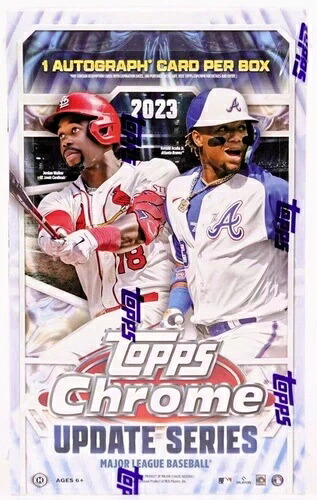2023 Topps クロームアップデートシリーズ ベースボール ファクトリーシール ホビーボックス｜トレーディングカード　ラフテル