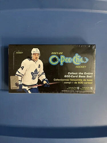 2021/22 Upper Deck O Pee Chee OPC NHL ホッケー ホビーボックス 工場未開封|トレーディングカード ラフテル