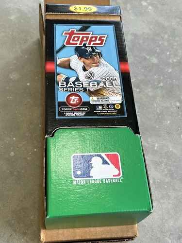 2009 Topps シリーズ 1 ベースボール ファクトリーシール グラビティボックス - 1 ボックスあたり 48 パック｜トレーディングカード　ラフテル