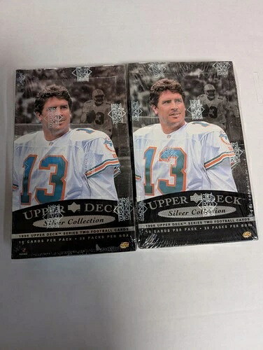 2箱セット 1996年 Upper Deck シルバーコレクション フットボールシリーズ 工場未開封 ホビー|トレーディングカード ラフテル