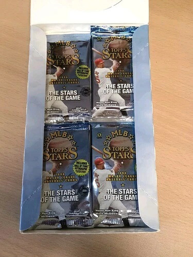 1998 TOPPS STARS ベースボール 12個入り未開封パック MLB ハーフボックス オート可|トレーディングカード ラフテル