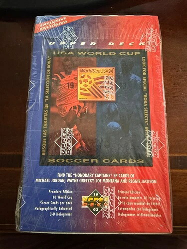 1993年 Upper Deck USA ワールドカップ プレミアエディション ボックス 工場未開封｜トレーディングカード　ラフテル