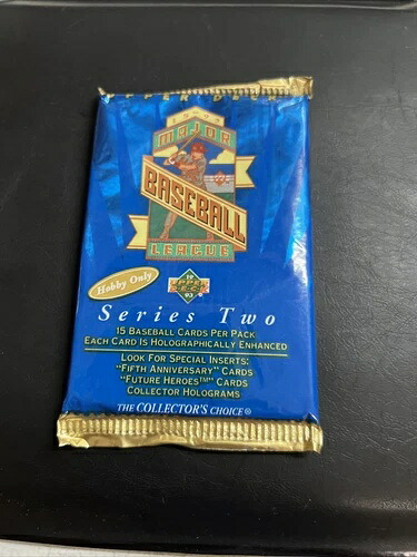 1993年 Upper Deck 野球ボール シリーズ2 工場未開封 13パック Jeter RC 年 新品|トレーディングカード ラフテル