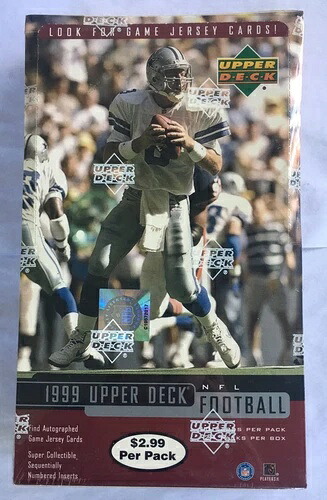 1999年 Upper Deck フットボールボックス 工場未開封 24個パック|トレーディングカード ラフテル