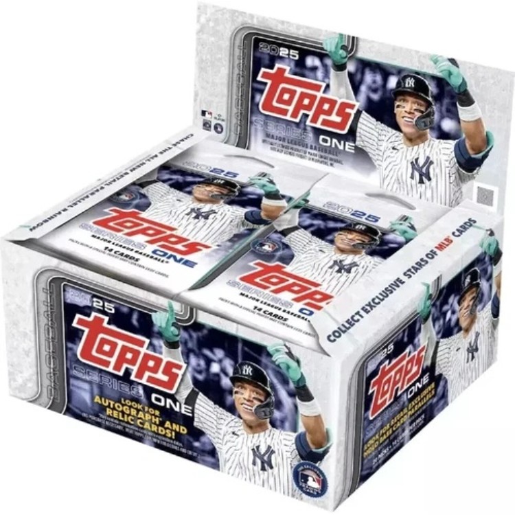 2025 Topps シリーズ1 野球 工場未開封 リテールディスプレイボックス｜トレーディングカード　ラフテル 54,120円