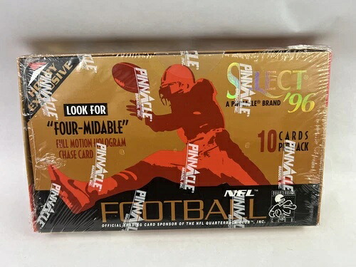 1996年 ピナクルセレクト NFL フットボール シール付き ホビーボックス アーティストプルーフ マリノ・サンダース｜トレーディングカード　ラフテル