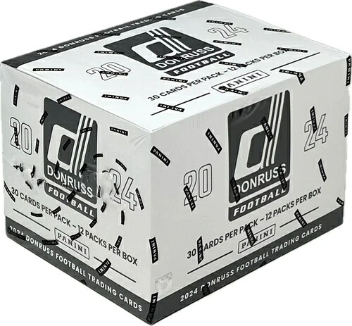 2024 Panini Donruss フットボール チェロボックス - 工場密封 - 12 パック - ダウンタウン|トレーディングカード ラフテル