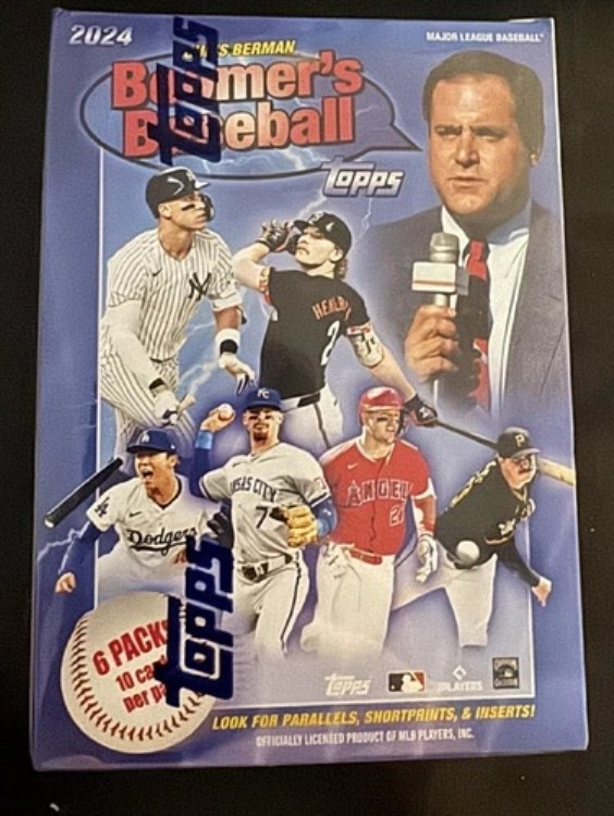2024 Topps x Chris Berman Boomer's Baseball Online限定ボックス（工場未開封）｜トレーディングカード　ラフテル