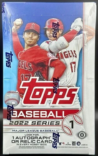 2022 Topps シリーズ1 One MLB ベースボール ホビー ボックス1 オートまたはレリック｜トレーディングカード　ラフテル